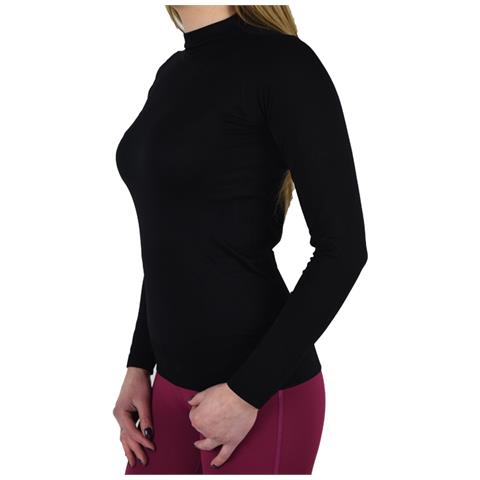 Longsleeve Seamless, Donna, Nero, Magliette A Maniche Lunghe, Numero: L Eu - Foto 2