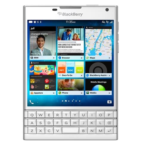 Passport 32 GB 4G / LTE Display 4.5" HD Slot Micro SD Fotocamera 13 Mpx BlackBerry Europa Bianco - Foto 1
