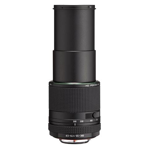 HD DA 55-300mm f / 4,5-6,3 ED PLM WR RE, Super teleobiettivo, SLR, 14/11, 32 - 4,5, 55 - 300 mm, 84,5 - 460 mm - Foto 1
