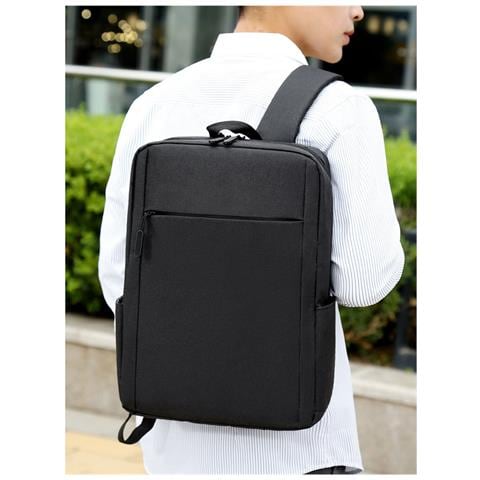 Zaino Porta Computer 15,6 Pollici Impermeabile Nero - Foto 10