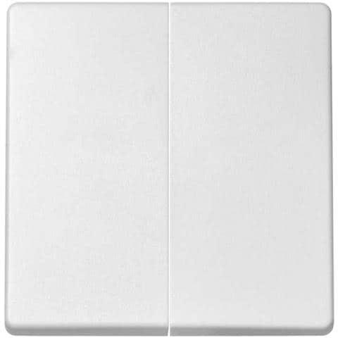 Pulsante Per Interruttore Doppio 82 8200026 Bianco Pvc - Foto 1