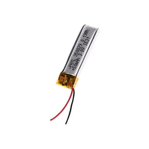 1 Pezzo Batteria Lipo Ricaricabile 350829 (3.8v, 50mah Lipo) Per Cuffie Bluetooth, Smart Watch, Pos, Strumenti Medicali E Altri Dispositivi Portatili - Foto 1