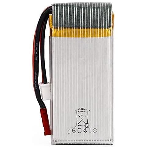 2 Pezzi Batteria Lipo Ricaricabile (7.4v 1200mah) Per Drone Quadricottero Mjx X101 Rc - Foto 3