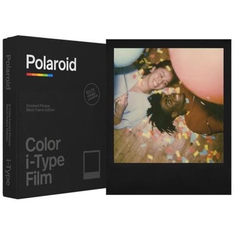 Confezione Da 8 Pellicole Fotografiche I-type Per Fotocamera Now I-type Cornice Opaca, Nero - Foto 1