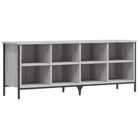Scarpiera Grigio Sonoma 131x35x50 Cm In Legno Multistrato - Foto 1