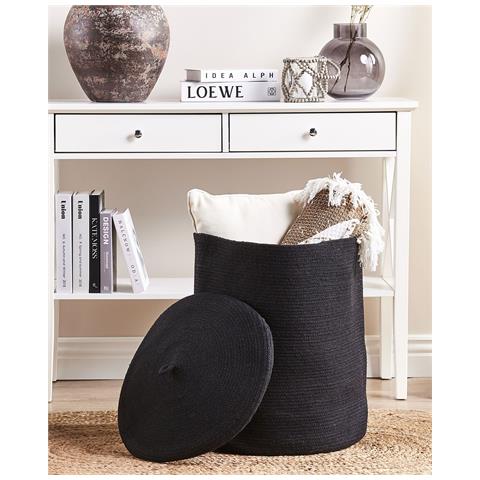 Cestino Silopi Cotone Nero - Foto 7