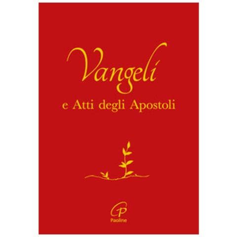 Mariano Grosso - Vangelo e Atti degli Apostoli. Copertina rossa e oro. Ediz. integrale - Foto 1