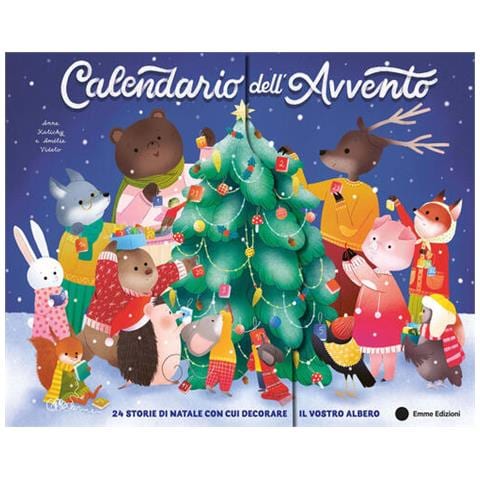 Anne Kalicky - Calendario dell'Avvento. 24 storie di Natale con cui decorare il vostro albero. Ediz. a colori - Foto 1