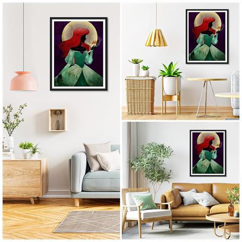 Diamante Pittura Principesse 5d Kit Fai Da Te 30x40 Cm - Foto 3