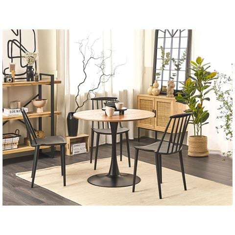 Tavolo Da Pranzo Boca Marrone Chiaro 90 Cm 90 Cm - Foto 1