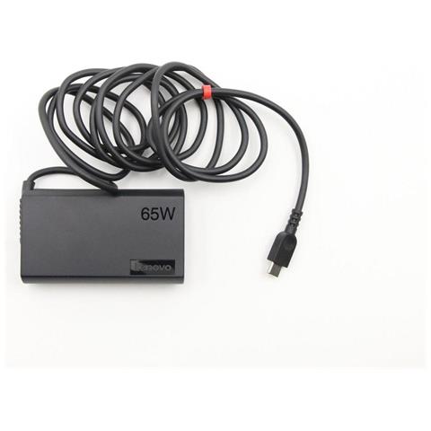 Alimentatore 65W Type-C Nero - Foto 1