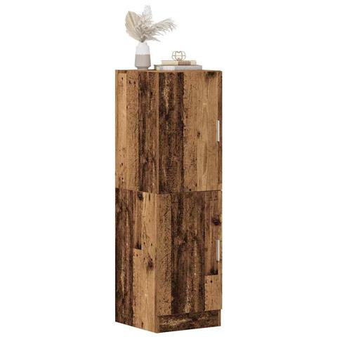 Armadietto Cucina Legno Antico 38x41,5x131,5 Cm In Legno - Foto 1