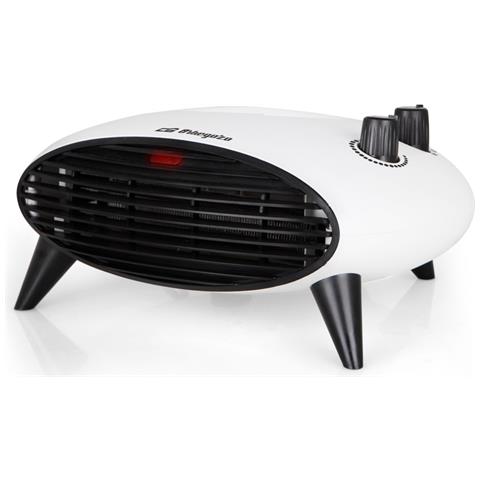 Riscaldatore Ambiente Elettrico FH5034 con Ventilatore 2 Livelli Energia Potenza 2000 W Colore Nero Bianco - Foto 1