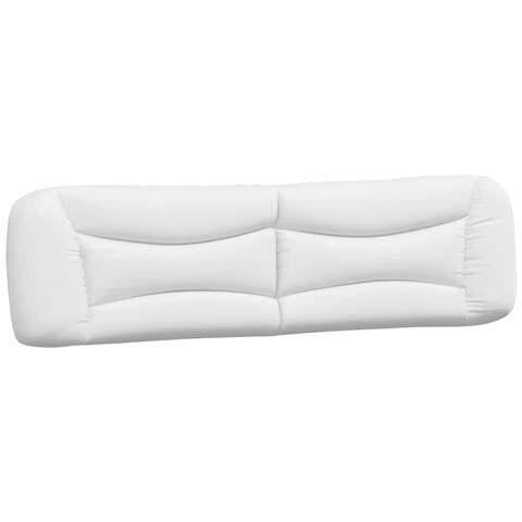 Lusso Casadino -  Cuscino Testiera Hvar Bianco 200 Cm In Similpelle - Foto 1