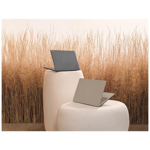 Zenbook A14 UX3407RA-QD010W Qualcomm Snapdragon X1E-78-100 Computer portatile 35,6 cm (14") WUXGA 32 GB LPDDR5x-SDRAM 1 TB SSD Wi-Fi 7 (802.11be) Windows 11 Home Tedesco Grigio - Foto 2