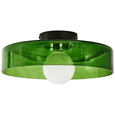 Plafoniera Luguse Vetro Verde - Foto 2