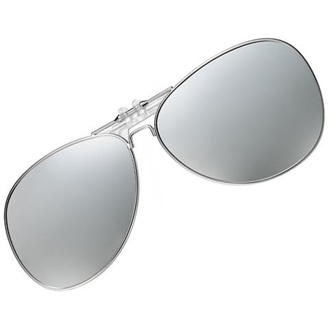 Occhiali Da Sole Clip-on - Occhiali Polarizzati Per La Guida Silver - Foto 1