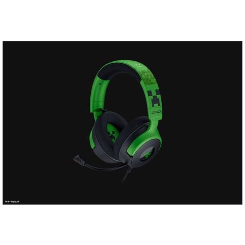 Kraken V4 X Auricolare Cablato A Padiglione Gaming USB Type-C / USB Type-A Nero, Verde - Foto 2
