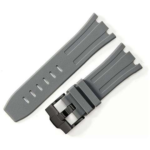 Cinturino In Silicone Compatibile Con Audemars Piguet Royal Oak Offshore 15710 15703 Grey 28 Mm - Foto 1