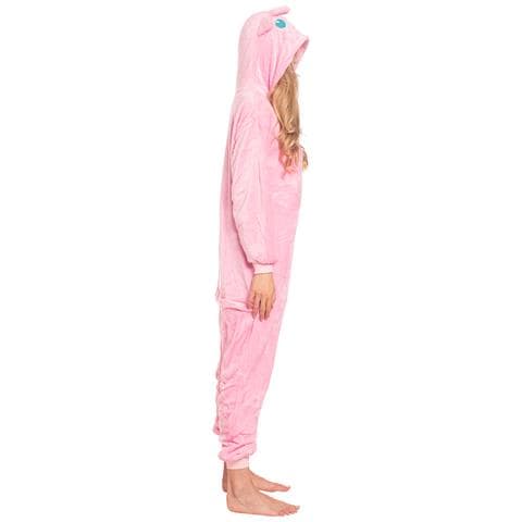 Pigiama Da Donna Costume Kigurumi Onesie Jiggly Puff Pokemon Rosa 145-155 S - Foto 8
