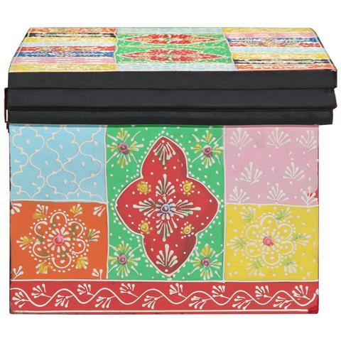 Mobile TV da Muro Multicolore 80x30x22 cm in Legno Ingegnerizzato - Foto 2