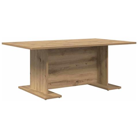 Tavolino da salotto rovere artigianale 103,5 x 60 x 40 cm - Foto 1