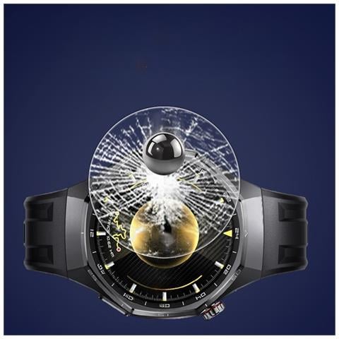 Protezione Schermo Huawei Watch Gt6 Pro 42mm - Allumina, Doppio Rinforzo, Protezione Occhi, Luce Viola, Confezione Da 2 - Foto 2