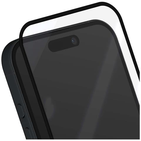Protezione Schermo Per Iphone 15 / 16 Nano Vetro 100d Flessibile, Trasparente - Foto 2