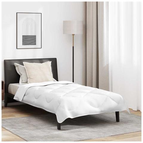 Set Coperta Invernale 2 pcs Bianco 155 x 200 cm Microfibra - Foto 2