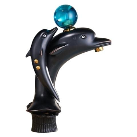 Rubinetto per lavabo da bagno, Blackswan, tipo M252 Delfin, modello nero, misura 25,5 cm - Foto 1