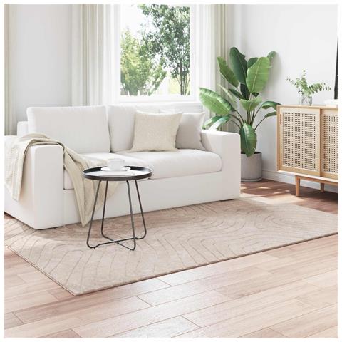 Tappeti per area HUARTE Beige 170 x 120 cm Poliestere - Foto 2