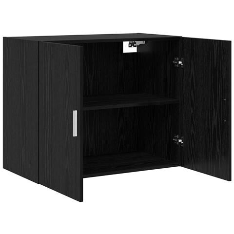 Armadietto a muro Rovere Nero 80 x 42,5 x 64 cm - Foto 2