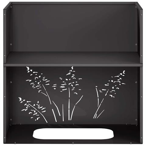 Vaso da giardino 2 pz Nero 50 x 30 x 49 cm - Foto 9