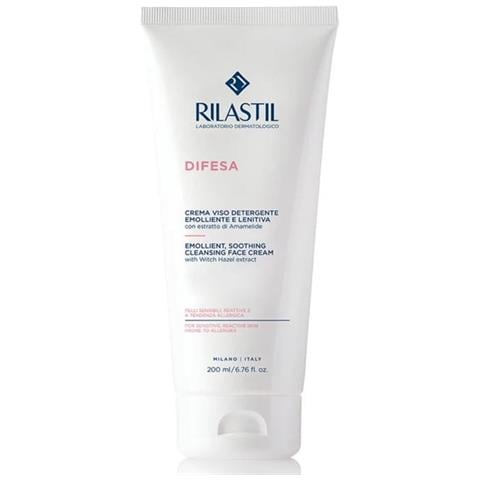 Rilastil Difesa Crema Viso Detergente Emolliente e Lenitiva 200 ml - Foto 1