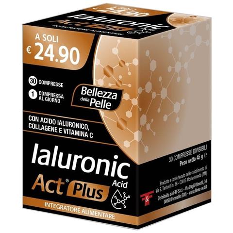 Ialuronic Acid Act Plus 30 Compresse Divisibili - Foto 1