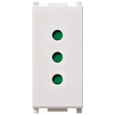 Presa Plana 2p+t 10a P11 Bianco 14201 - Foto 1