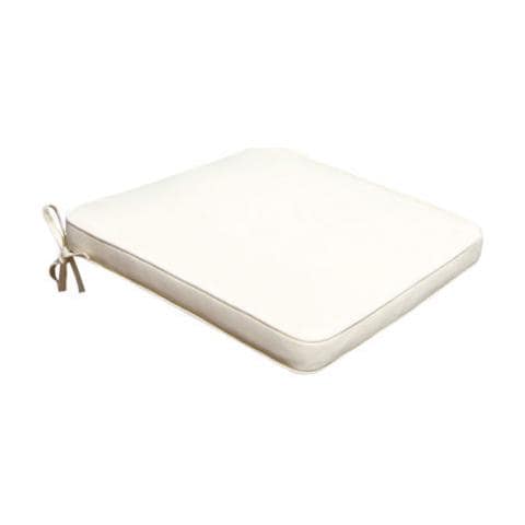 Cuscino Seduta Imbottito 39x39cm Impermeabile Sfoderabile Esterno Colore Ecru' Cu805668 - Foto 1