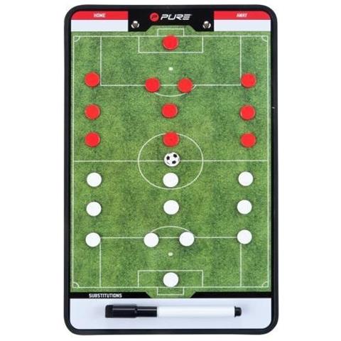 Pure2improve P2i100680, Coachboard Football Unisex - Adulto, Verde / bianco, Taglia Unica - Foto 2