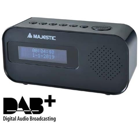 RADIOSVEGLIA DAB NERA - Foto 1