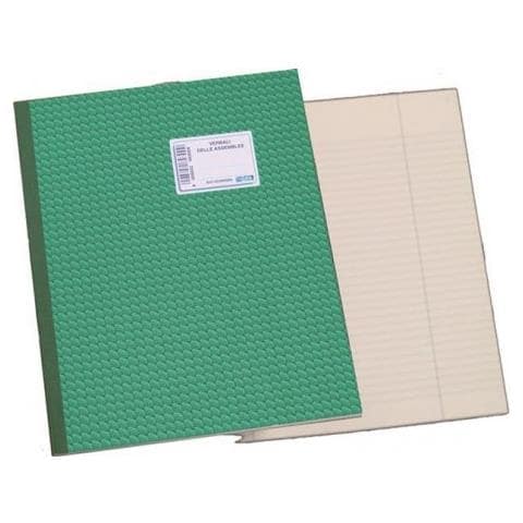 Registro Verbale Assemblee Soci 96 Pagine Numerate 31 X 24,5cm - Foto 1