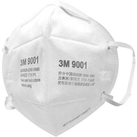 10x 9001 Respiratore Kn90 Mouthguard Maschera Di Respirazione Antipolvere - Foto 2