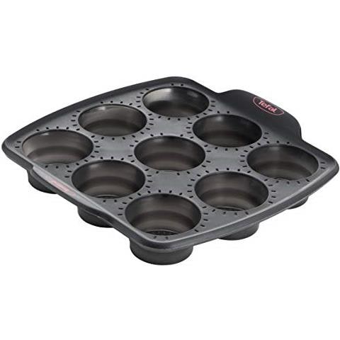 Crispybake - Stampo In Silicone Retrattile, Nero, Stampo 30x29 Cm - Foto 1