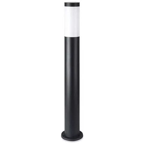 V-tac Vt-838 Portalampada Wall Light Da Giardino Con Fissaggio A Terra 80cm In Acciaio Inox Colore Nero 1xe27 Ip44 - Sku 8978 - Foto 1