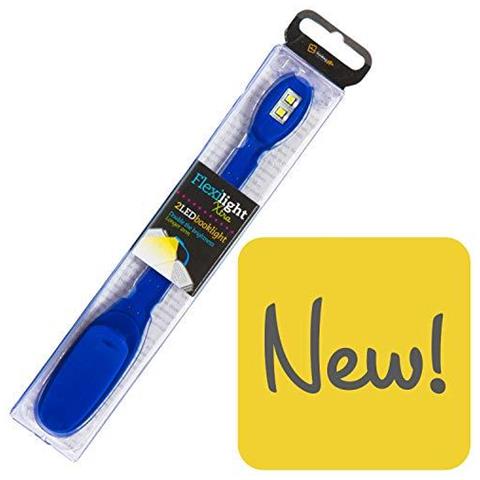 Flexilight Xtra Booklight Flessibile Della Clip Del Portable Led Di Lettura Regalo Dellamante Della Luce Del Libro (blu)  - Foto 2