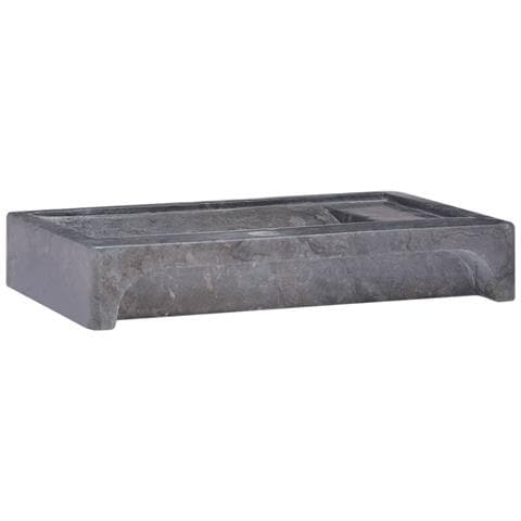 Lavandino Nero 58x39x10 cm in Marmo - Foto 2