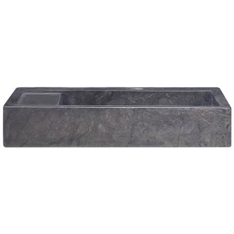 Lavandino Nero 58x39x10 cm in Marmo - Foto 8