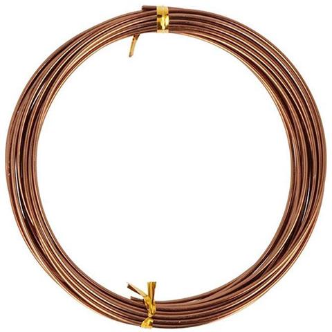 Filo Di Alluminio 5 M X 1,5 Mm - Bronzo - Foto 1