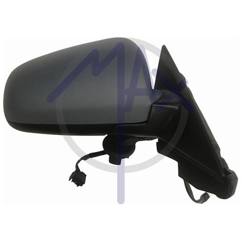 Audi A3 2003 - 2005 Retr. elettrico Con Primer, ripieg. elettr, specchio Convesso Cromato Termico 7 Pin 3 Porte - Foto 1