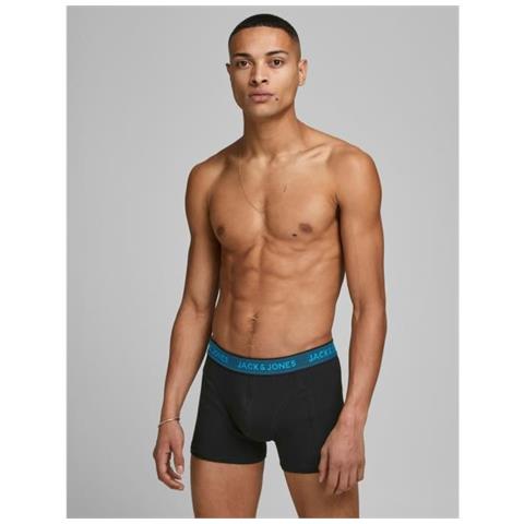 Confezione Da 3 Boxer Neri Da Uomo - Foto 1