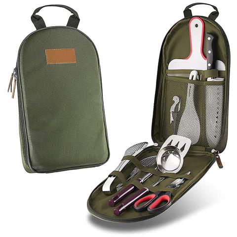 HTN Accessori Per Organizzatore Per Cucina Da Cucina Da 8 Pezzi Da Campeggio